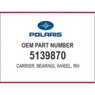 Polaris Wheel Carrier Bearing, Right, 5139870 Oem New. Price: $119.99.