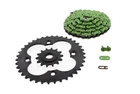 2004 2005 Honda Sportrax TRX450R Non O-ring Green Chain & Black Sprocket 14/38 New. Price: $63.75.
