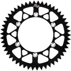 Fire Power Rear Sprocket Aluminum 50T-420 Black For Honda 201-50 Blk New. Price: $66.56.