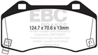 Ebc Brakes UD13791 Ultimax Pads Fits 124 Spider MX-5 Miata MX5 New. Price: $79.99.