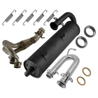 Exhaust Muffler Pipe W/ Gaskets For Yamaha Rhino YXR700F 4X4 Fi 2008-2012 New. Price: $281.00.