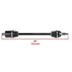 Caltric Rear Left Complete Cv Joint Axle For Polaris Rzr Xp 1000 2014-2019 New. Price: $112.49.