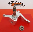 1999 Honda TRX400EX Front Left Knuckle Steering Spindle 51260-HN1-A40 Used. Price: $60.00.