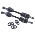 Yamaha Kodiak Front Cv Axles Wheel Bearings & Seals Set 400 2000 2001 2002 New. Price: $197.00.
