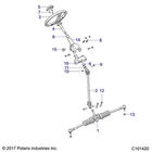 Polaris 1824963 Short Mz Steering Gear Box Ranger 150 New. Price: $419.99.