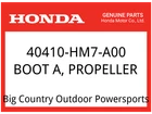 Honda Oem Part 40410-HM7-A00 Boot A, Propeller New. Price: $24.29.