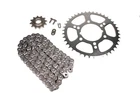 Polaris Big Boss 500 6X6, 1998-1999, Chain & 12/42 Sprocket Set Trans To Axle New. Price: $46.79.