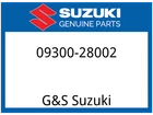Suzuki Oem Part 09300-28002 Bush, 2ND Driven Gr New. Price: $17.89.
