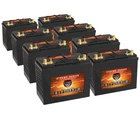 Qty 8 XTR12-155 Polaris Ranger Avalanche Pursuite Vmax Battery 12V 155AH Ea New. Price: $2799.89.