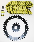 Yellow O-ring Chain & Silver Sprocket 15/41 102L Fits 1992-94 Yamaha 350 Warrior New. Price: $74.75.