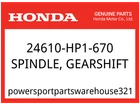Honda Oem Part 24610-HP1-670 Spindle, Gearshift New. Price: $97.98.