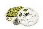 Chain & Sprockets For Suzuki LT250R 1985-1988 Yellow Non O-ring 12/40 102L New. Price: $63.75.