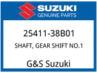 Suzuki Oem Part 25411-38B01 Shaft,gear Shift Fork (L:152) New. Price: $27.51.