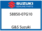 Suzuki Oem Part 58850-07G10 Bracket, Reverse Cable New. Price: $22.47.
