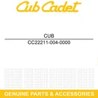 Cub Cadet 22211-004-0000 Shaft Main Challenger CX700 CX500 4X4 New. Price: $84.12.