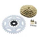 Chain And Sprocket For Polaris Scrambler 400 4X4 2000 2001 Gold O-ring 13/36 76L New. Price: $74.75.
