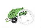 04-05 Honda Sportax TRX450R Non O-ring Green Chain & Silver Sprocket 13/38 94L New. Price: $63.75.
