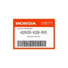 Honda Genuine Hub Sub-assy., Rr. 42635-K28-910 New. Price: $215.30.
