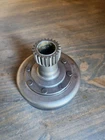 1986 Kawasaki Bayou KLF185A Clutch Housing 13216-1055 Used. Price: $20.00.