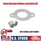 For Kawasaki KFX400 Suzuki LTZ400 Front Sprocket Holder Lock Bolts 27512-07G00 New. Price: $11.59.