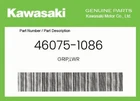 Kawasaki Genuine Grip,lwr 46075-1086 New. Price: $12.33.