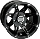 Moose Racing 0230-0452 Type 387X Wheels 12X8 4+4 Offset 4/156 Black Rear New. Price: $113.95.