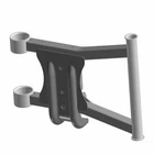 Polaris Control Arm, Lower, Left Side, Medium Gloss Black New. Price: $149.99.