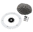 O-ring 92L Chain & Silver Sprocket 12/40 For 1993-1997 Yamaha YFS200 Blaster New. Price: $69.25.