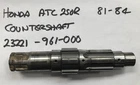 Honda ATC250R Counter Shaft 1981-84 Used Oe P/n 23221-961-000. Price: $60.00.