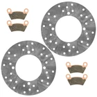 2X Rear Brake Disc W/pad Polaris 5248250 2202097 2202413 1910514 1910672 New. Price: $65.00.