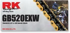 Rk Drive Chain For Links GB520EXW-120 New. Price: $125.79.
