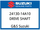 Suzuki Oem Part 24130-14A10 Shaft,drive New. Price: $191.07.