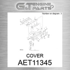 AET11345 Cover Fits John Deere (surplus Open Box) New. Price: $105.12.