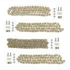 Chains For Polaris 400L Big Boss 6X6 1994 Gold O-ring 520-64L,72L,88L,108L New. Price: $170.45.