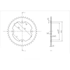 Bikemaster Rear Sprocket 520 42-TOOTH 241 857 New. Price: $28.03.