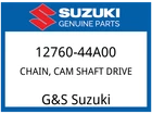 Suzuki Oem Part 12760-44A00 Chain, Camshaft Drive (98LE) New. Price: $82.93.