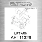 AET11326 Lift Arm Fits John Deere (surplus Open Box) New. Price: $52.99.
