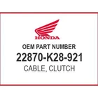 Honda Cable, Clutch 22870-K28-921 Oem New. Price: $23.80.