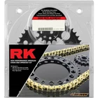 Rk Oem Replacement Chain And Sprocket Kit - Natural 2147060EX New. Price: $352.71.