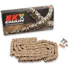 Ek Sportbike Chain- Links Gold 520ZVX3-120/GXG New. Price: $202.95.