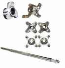 Lonestar Axcalibar Axle + Front Rear Wheel Brake Hubs Lock Nut Suzuki LTR450 New. Price: $1504.50.