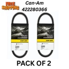 Pack Can-am Brp Oem 422280366 Drive Belt For Outlander Renegade Max 1000R 570 New. Price: $73.99.
