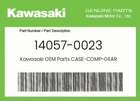 Kawasaki Genuine Case-comp-gear 14057-0023 New. Price: $348.39.