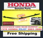 2005 Honda Pilot Oem Rear Bumper Bracket Fender Clip Cover Passenger Side Rh New. Price: $34.45.