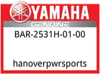 Yamaha Oem Part BAR-2531H-01-00 Rear Drive Shaft Assy New. Price: $269.99.