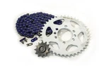 Blue Non O-ring Chain/silver Sprocket 1985-88 Fits Suzuki LT250R 12/40 102L New. Price: $63.75.