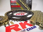 2017-2020 GSXR1000 Rk Gxw Gold 17/45 Oem Ratio 520 Chain And Sprockets Kit New. Price: $229.95.