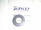 Oil Seal (25X45X7) (91204-HR0-F01) For Honda Atv Drive Shaft Aftermarket New. Price: $7.98.