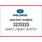 Polaris Output Shaft, Front 3235225 Oem New. Price: $149.99.