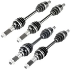 Front & Rear Cv Joint Axle For Yamaha Grizzly YFM450 4X4 11-14 Left Right New. Price: $215.00.